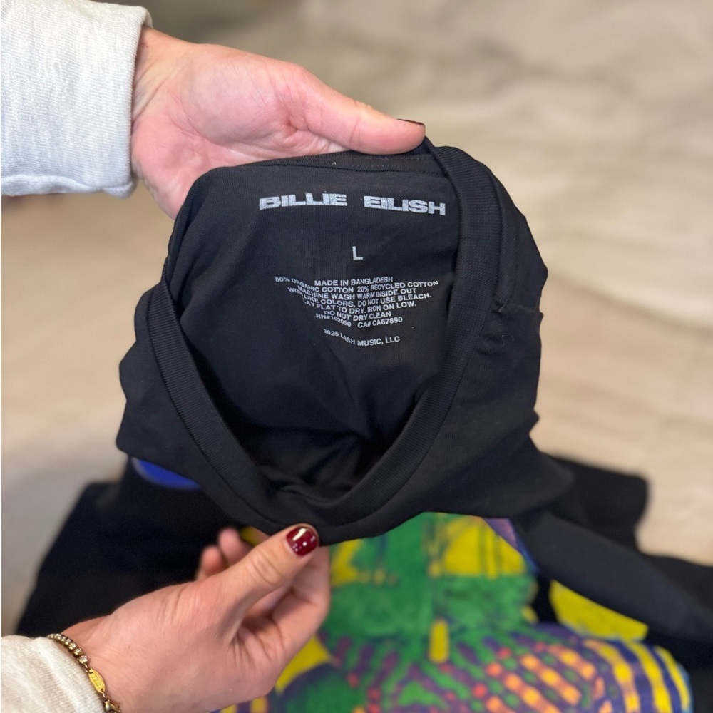 Billie Eilish Offical merch. Hit me hard and soft - Picture 2 of 2